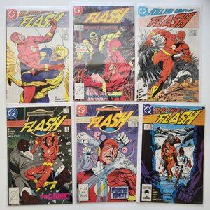 Lot of 6 The Flash Comic Book Collection